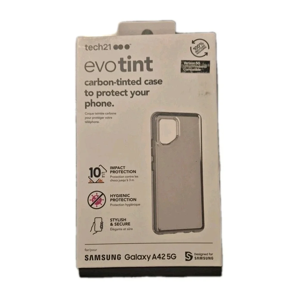 Tech 21 Evo Tint for Samsung Galaxy A42‎ 5G – Phone Case with 10ft